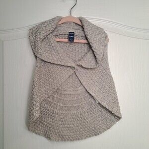 Old Navy Gray Knit Vest